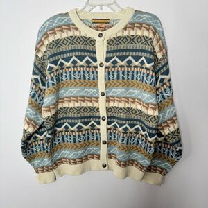 Bryn Connelly button down cardigan size large
